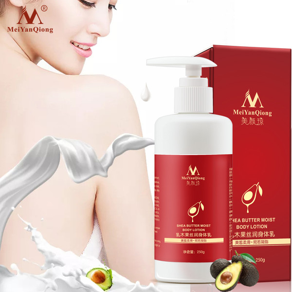 Shea Butter Smooth Body Lotion Deep Lasting Moisturizing Dry Rough Skin Anti-Aging Skin Body Care 250g