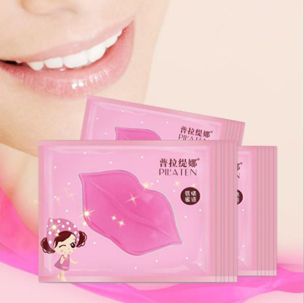 TOP PILATEN Authorized Collagen Crystal Lips Mask Moisturizing Anti-Aging Anti-Wrinkle Lip Care dilute the lip Body Lotion A723