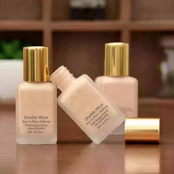 HOT! Newest Double Wear Foundation 30ml Double Wear Liquid foundation to choose top quality Concealer exfoliation Free shipping