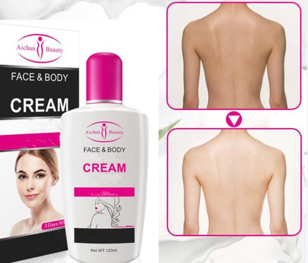 New AICHUN Beauty Skin FACE Body Skincare Cream Care Underarm Repair Lotion Cream Aichun bath Body Lotion Milk skin 120ml 1PCS DROPSHIPPING