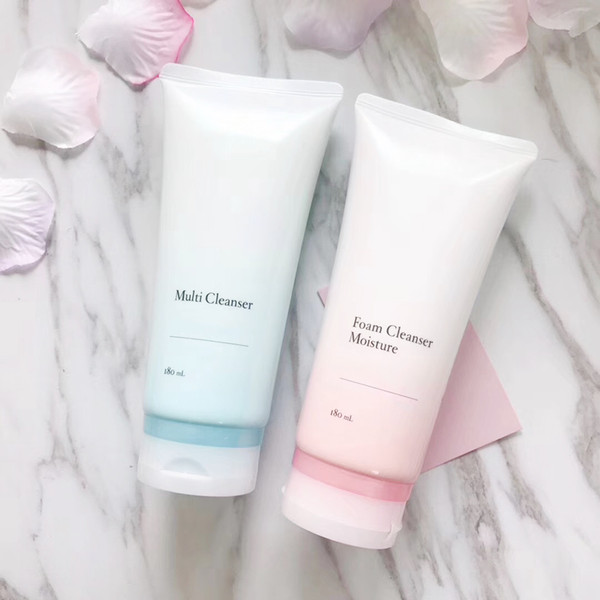 Multi Cleanser Blue and foam cleanser moisture Pink 180ml DHL free shipping with retial box