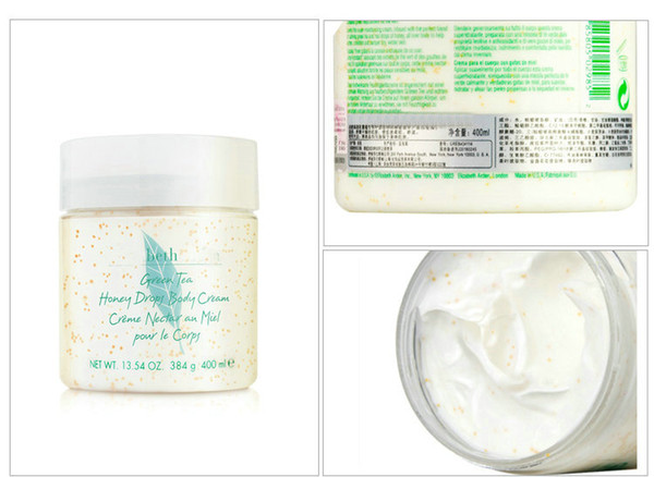 2pcs Famous brand Body Lotion latex 400 ml  green tea honey drops body cream creme nectaran miel pour le corps