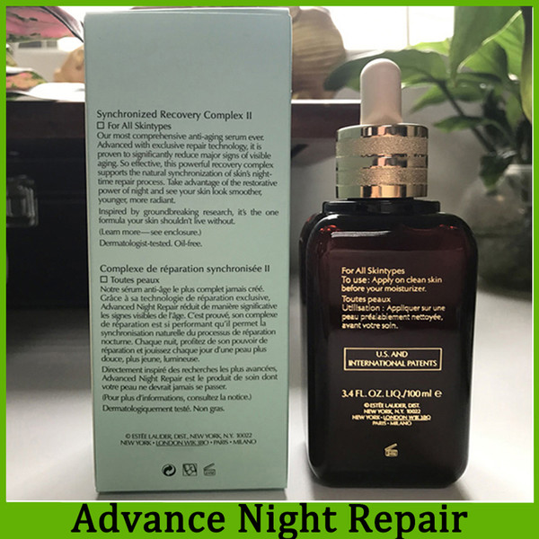 Advanced Night moisturizing whitening Anti-aging face skin care cream Advanced Night Repaire Syncronized Recovery Repairing 50ml 100ml DHL