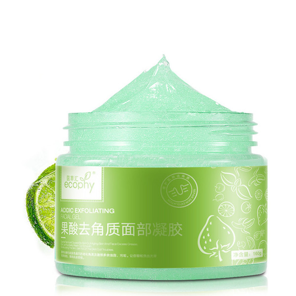 160g dead skin removal moist supply tender and smooth skin natural plant acid exfoliator body exfoliating gel free shipping