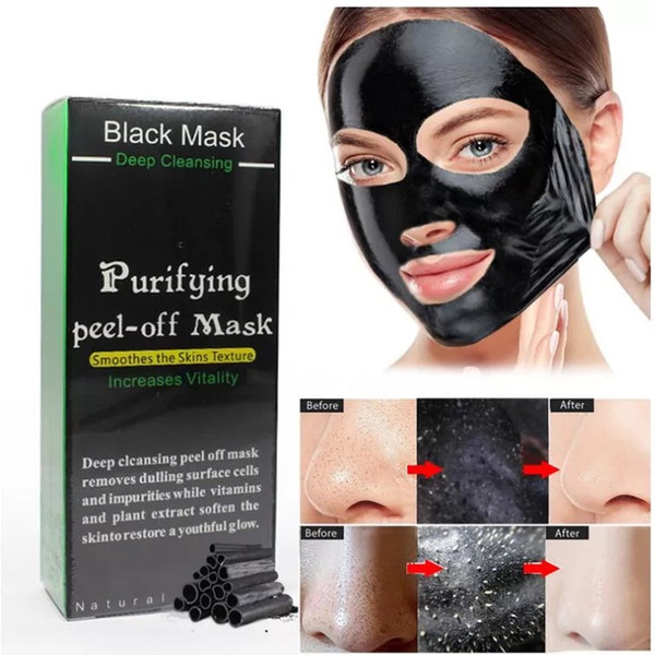 Hot Selling SHILLS 50ml Remove blackhead facial mask Deep Cleansing purifying peel off Black mud Facail face mask