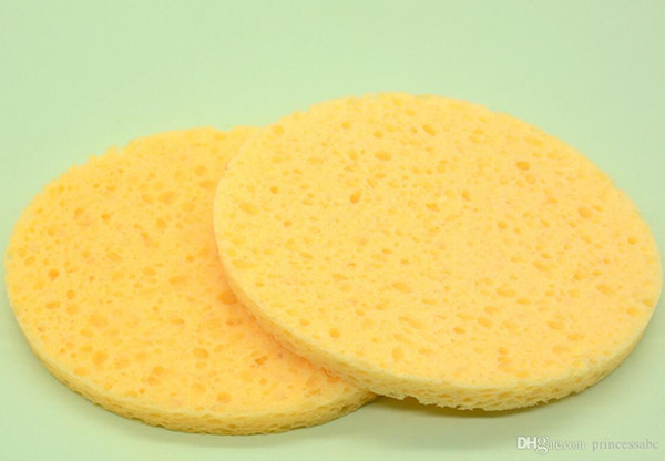 Soft Compressed Sponge Face Cleaning Sponge Facial Wash Cleaning Pad Exfoliator Cosmetic Puff Face Cleaning