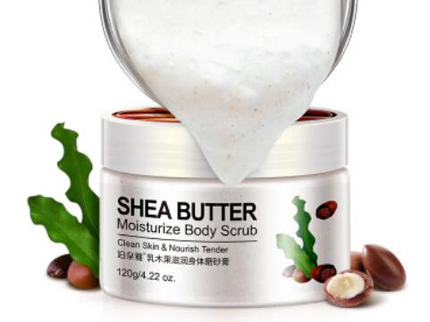 NEW ARRIVAL BODY SCRUBS BOIAQUA chamfer Clean the skin face back body Natural and organic FREE SHIPPING