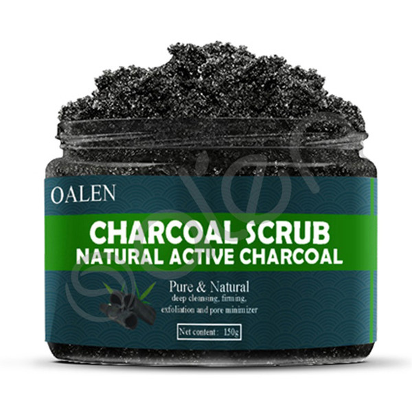150g Bamboo Body Scrubs Face Scrub Natural Pure Dead Sea Salt Remover For Women Men Bath Shower Skin Care Deep Cleansing Horn Peeling