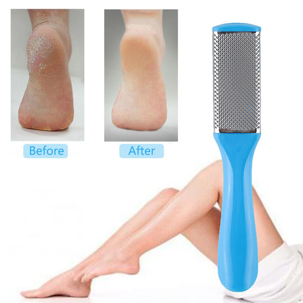 ELECOOL 1pc Double-sided Foot File Pedicure Tool Feet Dead Skin Coarse Callus Remover Foot Care Pedicure Tool