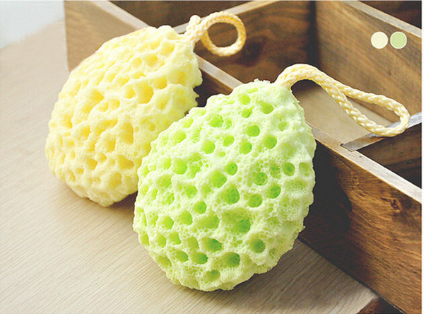 1Pcs Bath Ball Sponge Mesh Bath Flower Sponge Natural Exfoliating Bath Shower Puffs Sponges For Washing The Body Scrub Cleaning