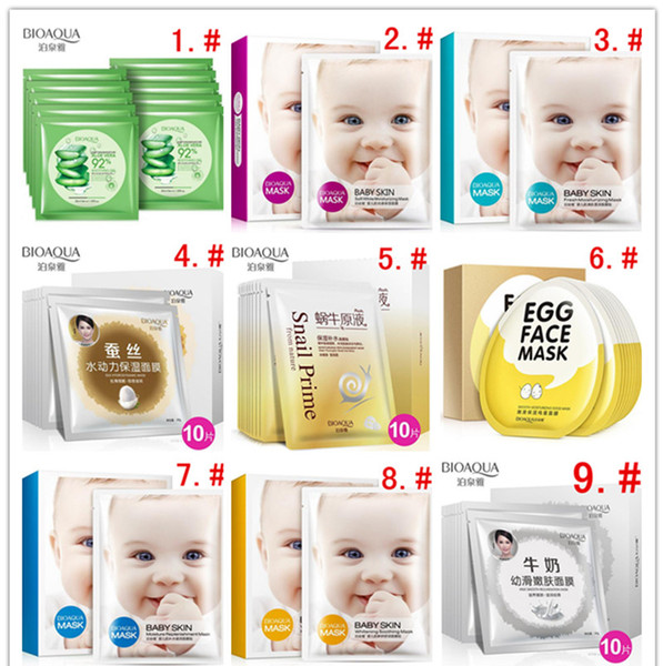 BIOAQUA Natural Aloe Soothing Gel Moisturizing Mask 30G Aloe Hydrating Nutritious Natural Moisturizer Cream Skin Care Cosmetics