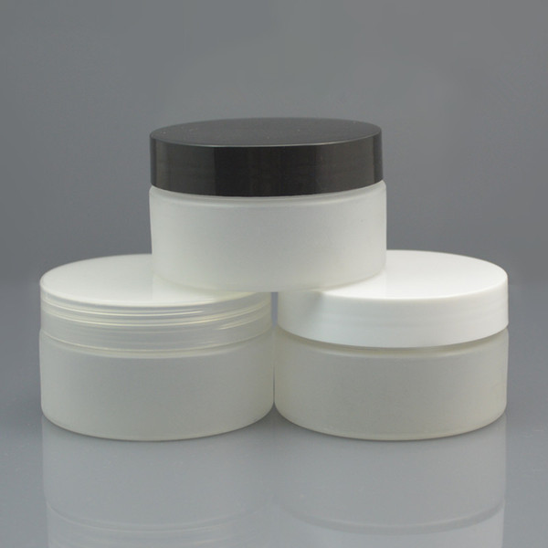3.5oz 100g PET Clear Frosted Storage case 100ml Plastic Box Container Packaging Container Wholesale body scrubs container