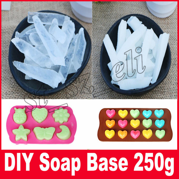 Soap Base DIY Handmade Raw Materials Base for Soap Making Melt And Pour Base 250g/pc free shipping