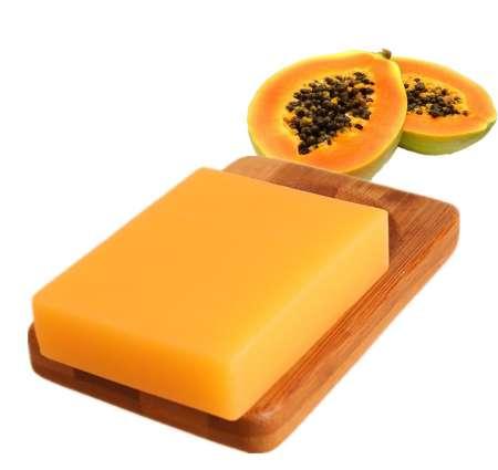 Natural Thailand Green Papaya Whitening Handmade Soap Whitening Skin Care Remove Acne Moisturizing Deep Cleansing Bath Soap 100g