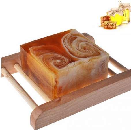 Natural Handmade Propolis Honey Milk Soap Face Care Replenishing Whitening Skin Beauty Bleaching Deep Cleansing Soap