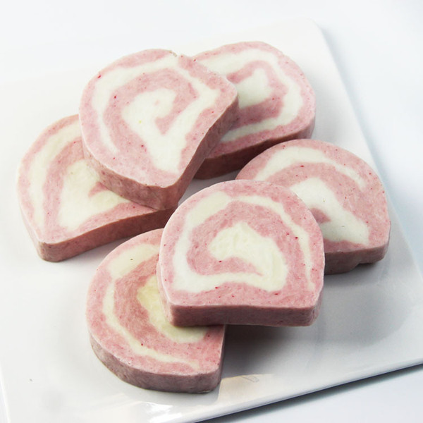 New Arrival PH7 Pink Cherry Blossom Goat's Milk Soap Cake Shape Cold Processed 100% Natural and Organic Ingredients Facial Body Soap