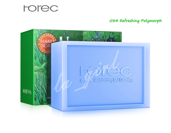 Rorec Moisturizing Cleaning Perfume Essence Face Handmade Soap 100g Refreshes Cleaner Softening Aromatic Acne Treatment Skin Care