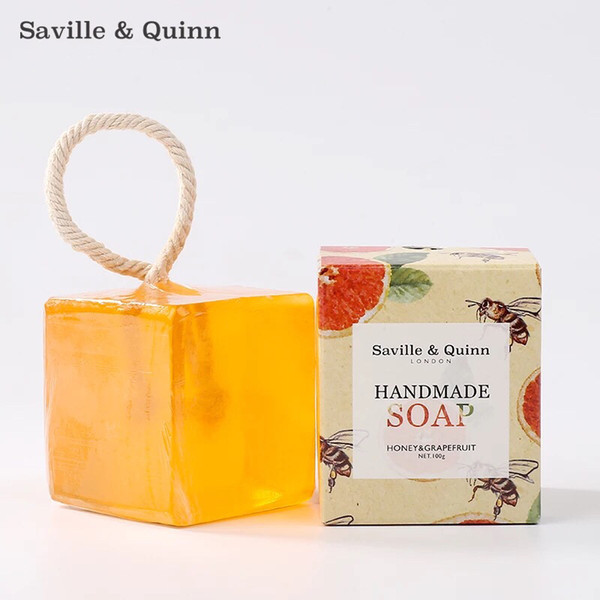 0315 Saville&Quinn Honey Essential Oil Hand Soap, Face Washing and Sterilization Soap, Body Bathing and Cleaning Soap.