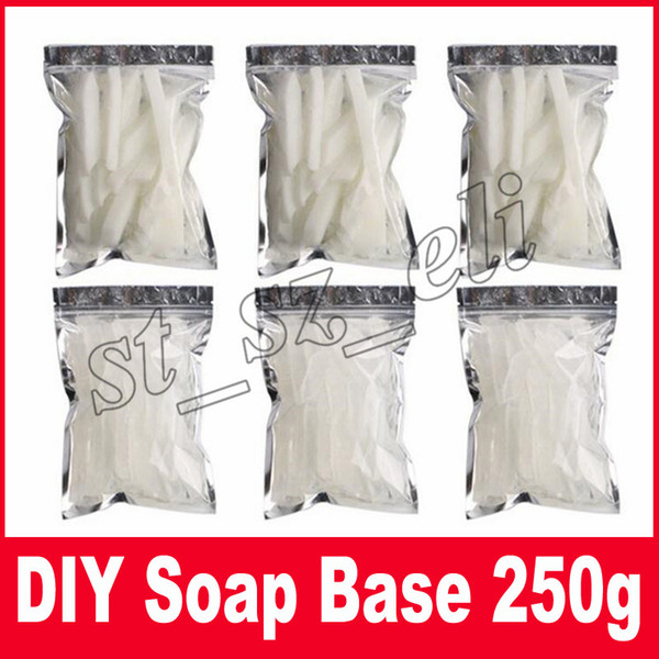 New Soap Base DIY Handmade Raw Materials Base for Soap Making Melt And Pour Base white transparent Gift 250g