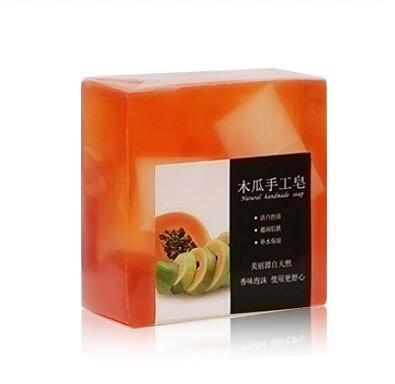 papaya Handmade soap Oil control moisturizing Fruit essential oil soap