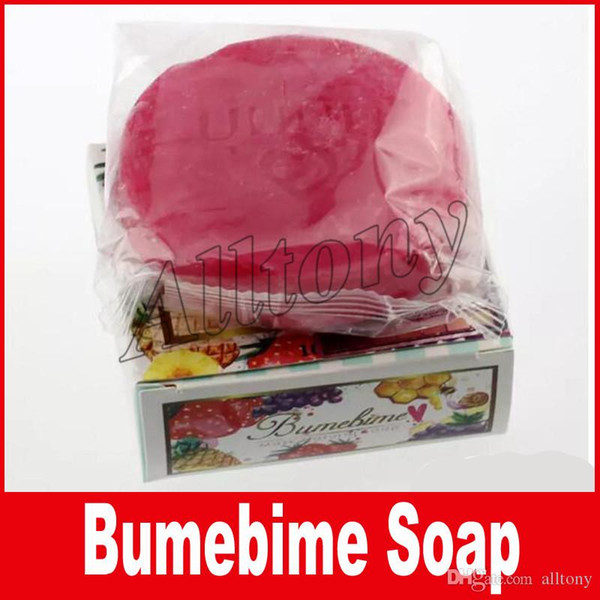 Bumebime Handwork face body cleaning moisturizing Soap with Fruit Essential Natural Mask BUMIBIME Bright Oil Soap free shipping