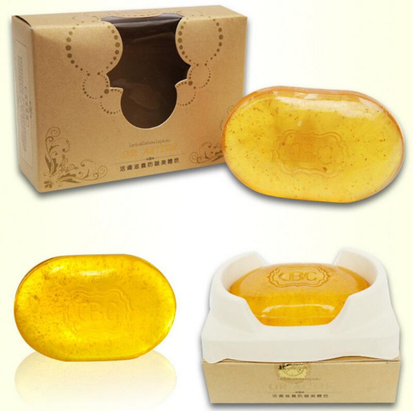 Revitalizing Repairing Beauty 24K Gold Facial Cleaning Soap For Face Care Whitening Skin handmade Soap gift Drop Shipping