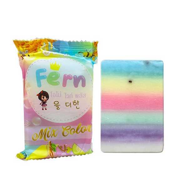 350pcs OMO White Plus Soap Mix Color Plus Five Bleached White Skin 100% Gluta Rainbow Soap Free Shipping