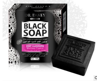 100g Bamboo charcoal soap remove blackhead essential oil skin soap deep cleansing whitening complex tighten pores acne oil control