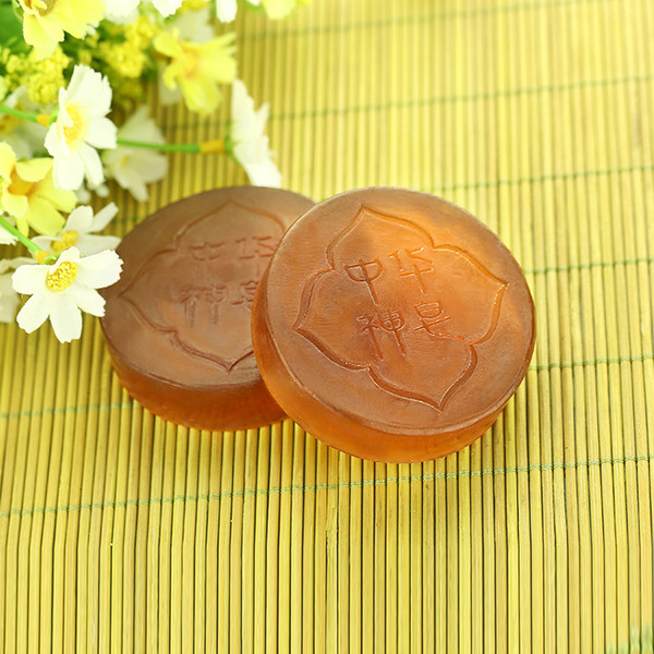 Hot Magical Traditional Chinese medicine whitening soap oil-control remove acne blackhead handmade essential oil herbal extract