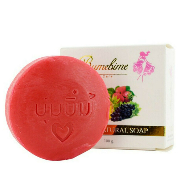 New Bumebime Soap Handmade Whitening Soaps Natural Mask White Bright Skin Reduce Dark Spot Bumebime Body Skin Smooth Soap