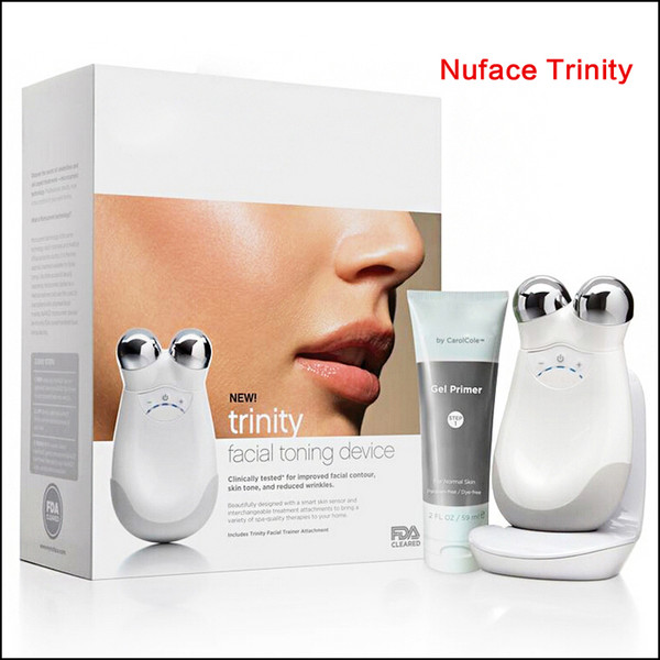 Nuface Trinity Pro Facial Trainer Kit Cleansing Skin Care Tools Face Cleaning Device for Women Cleansing device DHL Free