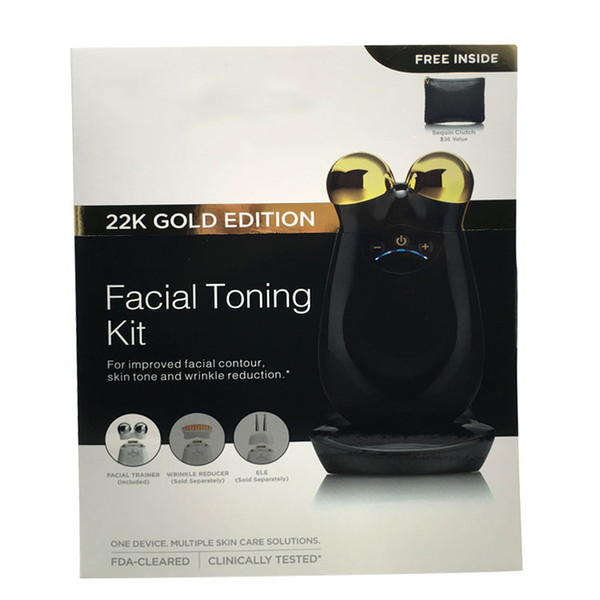 Trinity Facial Trainer Kit 22K Gold Holiday Limited Edition Facial Toning Skin Care Treatment Device Facial Massager Device