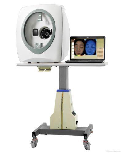 Hot sell 3D Skin Diagnosis System with skin analysis report face analyzer with teaching video