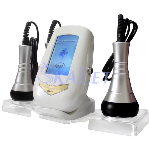 2019 new coming Ultrasonic Cavitation RF Slimming Machine 3 In 1 Mini Size For Home Use Weight Loss Skin Tightening Face Lifting