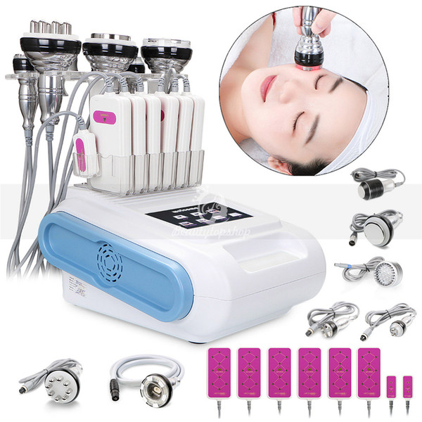 8 in 1 Unoisetion Cavitation Lipo Laser Vacuum Rf cooling micro current Skin Tightening cellulite removal beauty machine