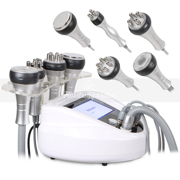 Free shipping ultrasonic liposuction cavitation slimming machine rf vacuum therapy body sculpting machine spa salon use