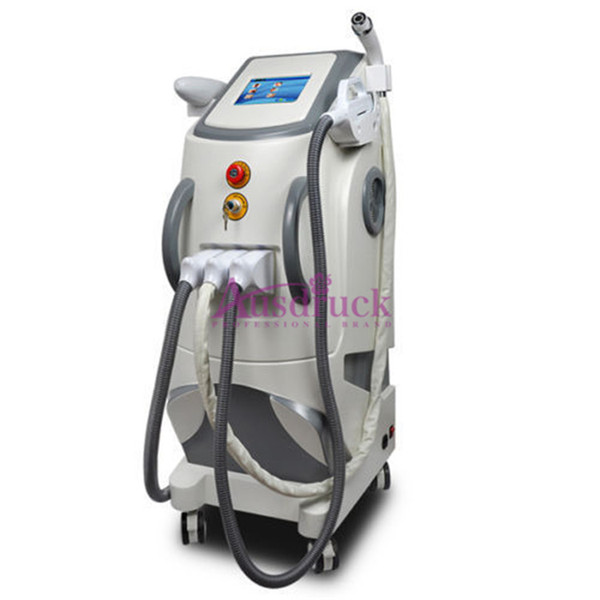 2018 Pro multifunction Radio frequency face lift tattoo hair removal elight opt shr rf nd yag laser ipl machine