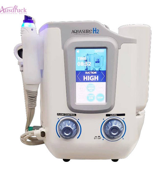 New arrival H2O2 Hydro Water Peeling Facial cleaning face roller microcurrent stimulation EMS Machine