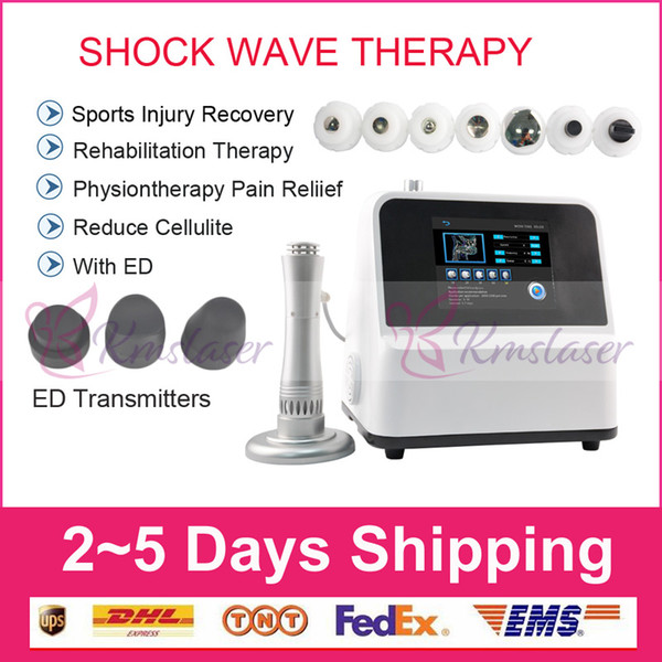 Hot Items! portable shockwave therapy machine extracorporeal shock wave therapy equipment for ED treatments CE DHL