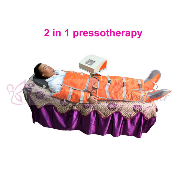 2 in 1 Infrared light air pressure pressotherapy New Air Pressure Slimming Suit Pressotherapy Body Contouring Weight Loss Machine