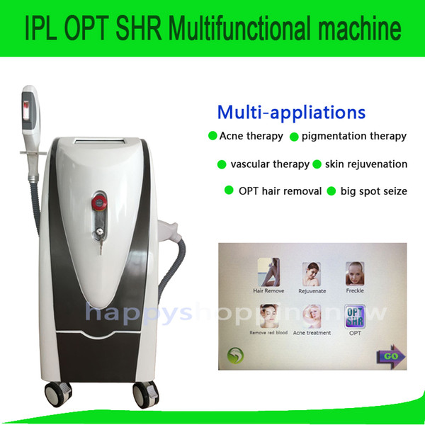 IPL OPT SHR Laser machine for hair removal skin rejuvenation pigmentation removal vascular removal