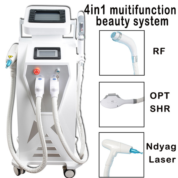 beauty equipment SHR OPT IPL elight RF nd yag laser shr hair removal Best selling elight rf laser 4 in 1 pigment removal