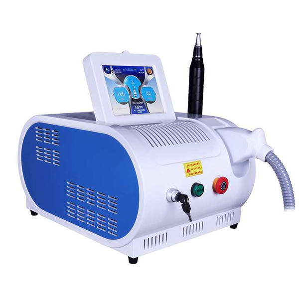 2019 New PROFESSIONAL Nd Yag Laser Eyebrow Machine TATTOO Removal Eyebrow Cleaner Pigmentation Removal Q SWITCH Beauty device