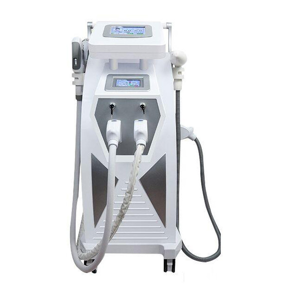 Third Generation !!! 3-1 ELight IPL + RF + YAG LASER Beauty Machine For Hair Removal Tattoo Removal Skin Rejuvenation Acne Treatment