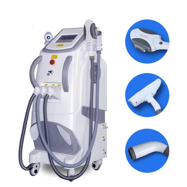 2019 Pro multifunction Radio frequency face lift tattoo hair removal elight opt shr rf nd yag laser ipl machine