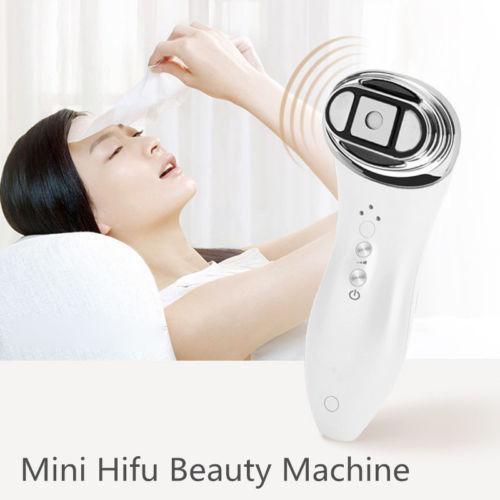 New Mini Hifu High Intensity Focused Ultrasound Skin Facial Lifting Beauty Machine by DHL shipping free