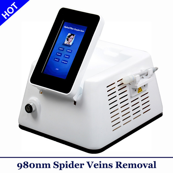 980nm Laser Vascular Spider Veins Removal Machine 980 Laser Veins Red Blood Vessels Removal Spa Salon Facial Redness Lesion Device