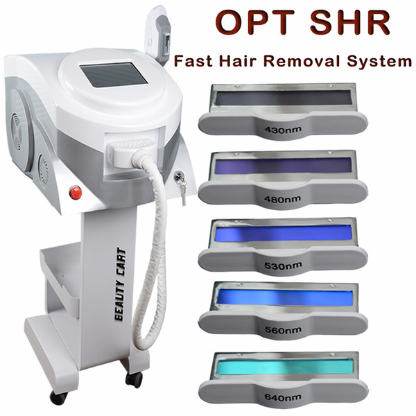 IPL RF Skin Rejuvenation by Certification vascular removal laser hair removal salon equipment opt shr hair removal machine IPL machine