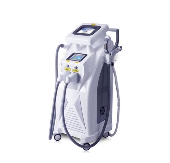 OPT SHR + Elight IPL+ RF + Nd Yag Laser multifunctional beauty equipment for salon