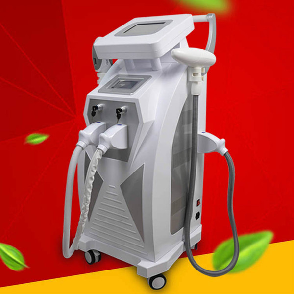 3IN1 OPT SHR Permanent Hair Removal IPL Machine RF Face Lift Elight Skin Rejuvenation ND YAG Laser Tattoo Removal Beauty Salon Equipment